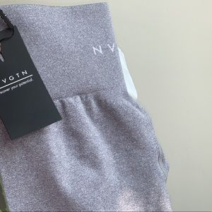 NVGTN Grey Pro Shorts SMALL